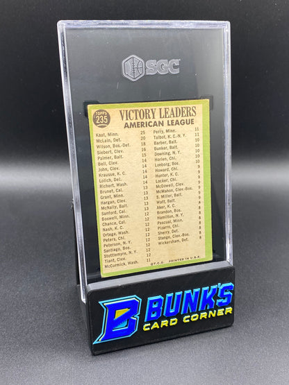 1967 Pitching Leaders SGC 5