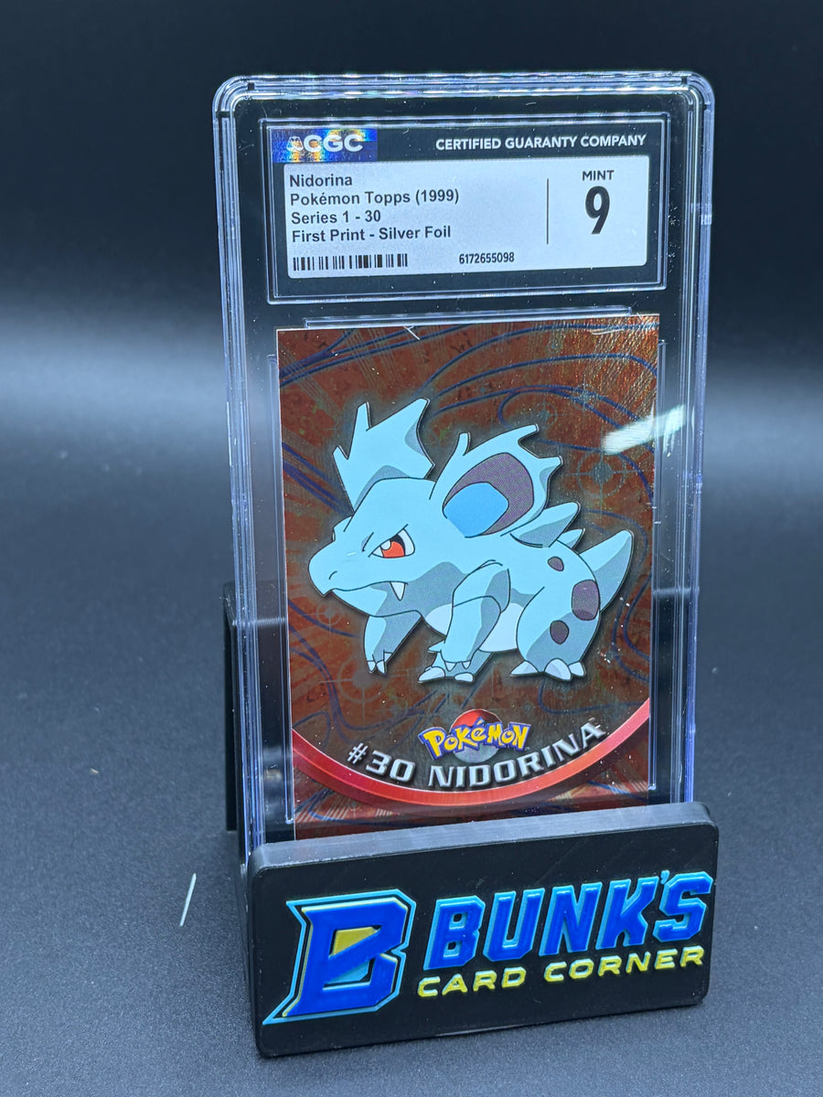 Nidoran First print Series 1 CGC 9