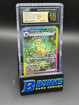 Leafon ex SAR Terastal Fest CGC Pristine 10