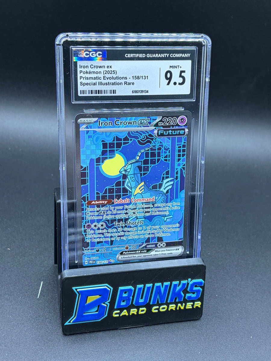 Iron Crown ex SIR Prismatic Evolutions CGC 9.5