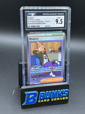 Drayton SIR Prismatic Evolutions CGC 9.5