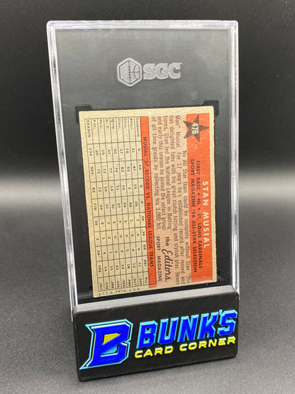 1958 Stan Musial All-Star SGC 6