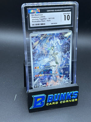 N's Reshiram Illustration Rare Journey Together CGC 10