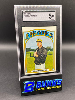 1972 Bill Mazeroski SGC 5