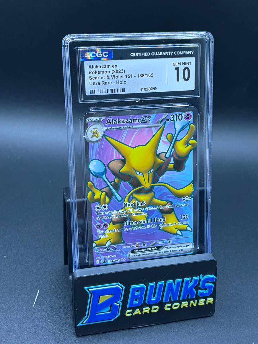 Alakazam ex Ultra Rare Scarlet & Violet CGC 10