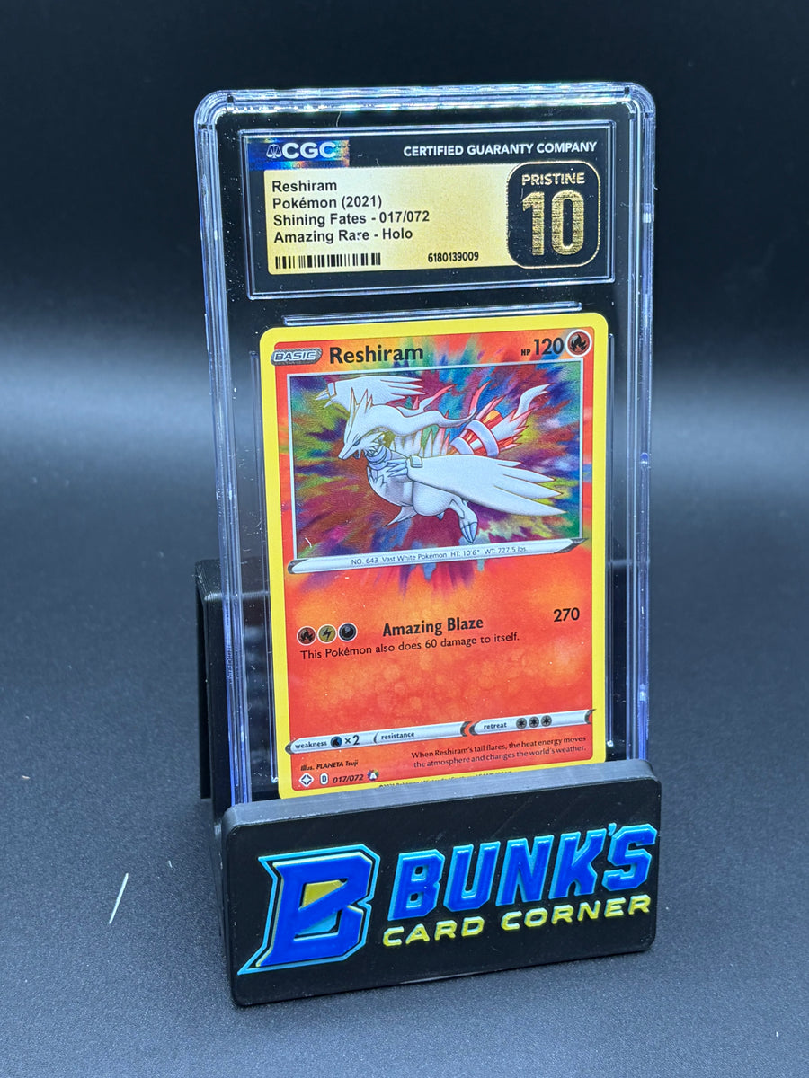 Reshiram Amazing Rare Shining Fates CGC Pristine 10