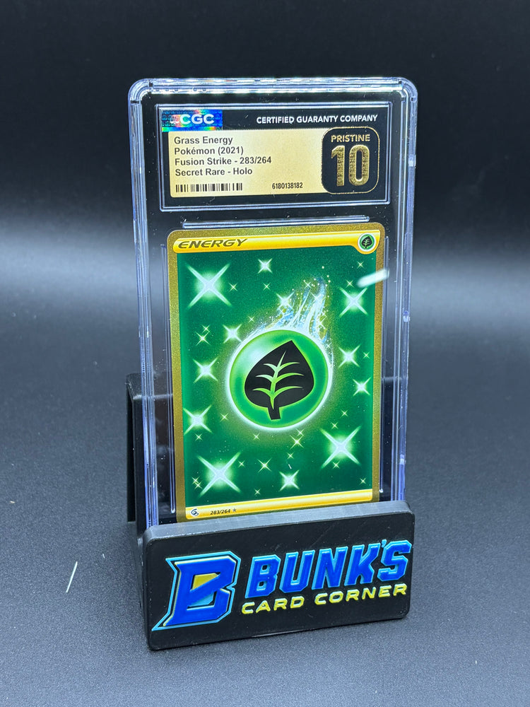 Grass Energy Secret Rare CGC Pristine 10