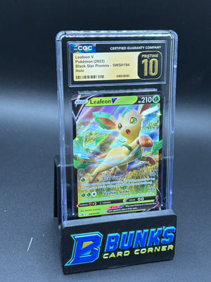 Leafon V Promo CGC Pristine 10
