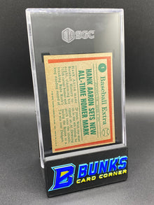 1975 Hank Aaron Highlights SGC 6