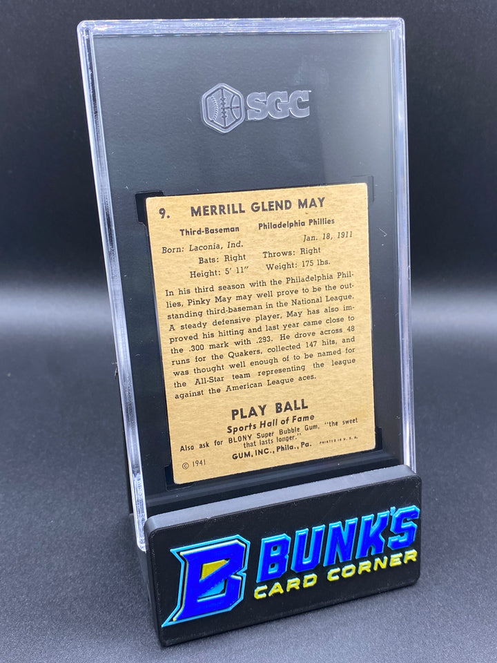 1941 Merrill May SGC Authentic