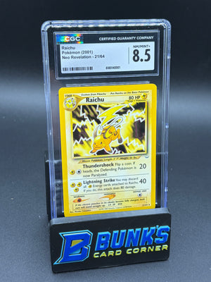 Raichu Neo Revolution CGC 8.5