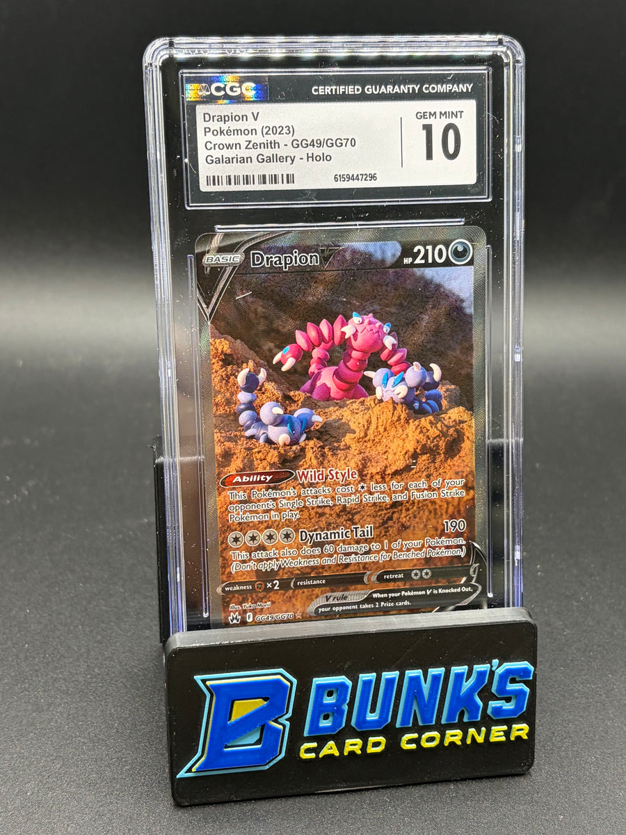 Drapion V Galarian Gallery Holo CGC 10