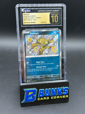 Sableye Holo Paldean Fates CGC Pristine 10