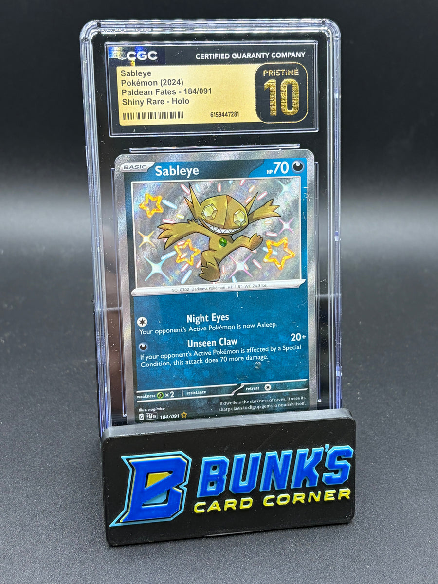 Sableye Holo Paldean Fates CGC Pristine 10