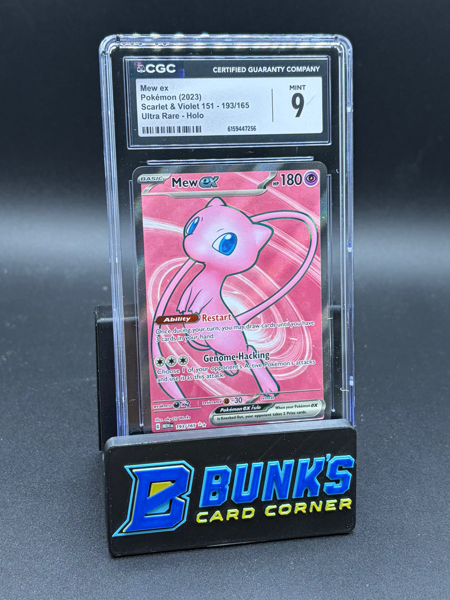 Mew ex Ultra Rare Scarlet & Violet CGC 9