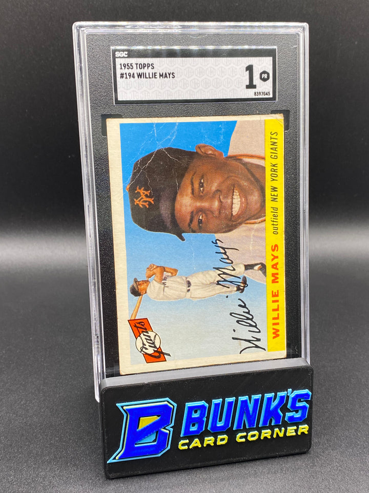1955 Willie Mays SGC 1