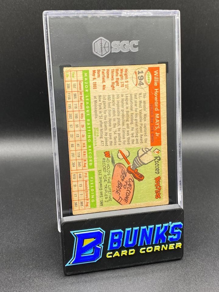 1955 Willie Mays SGC 1
