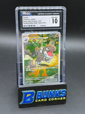 Tyrunt Promos CGC 10
