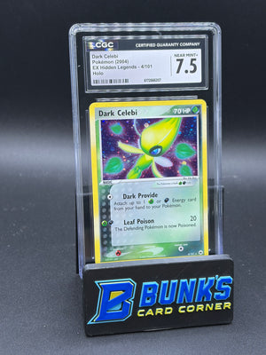Dark Celebi Holo CGC 7.5