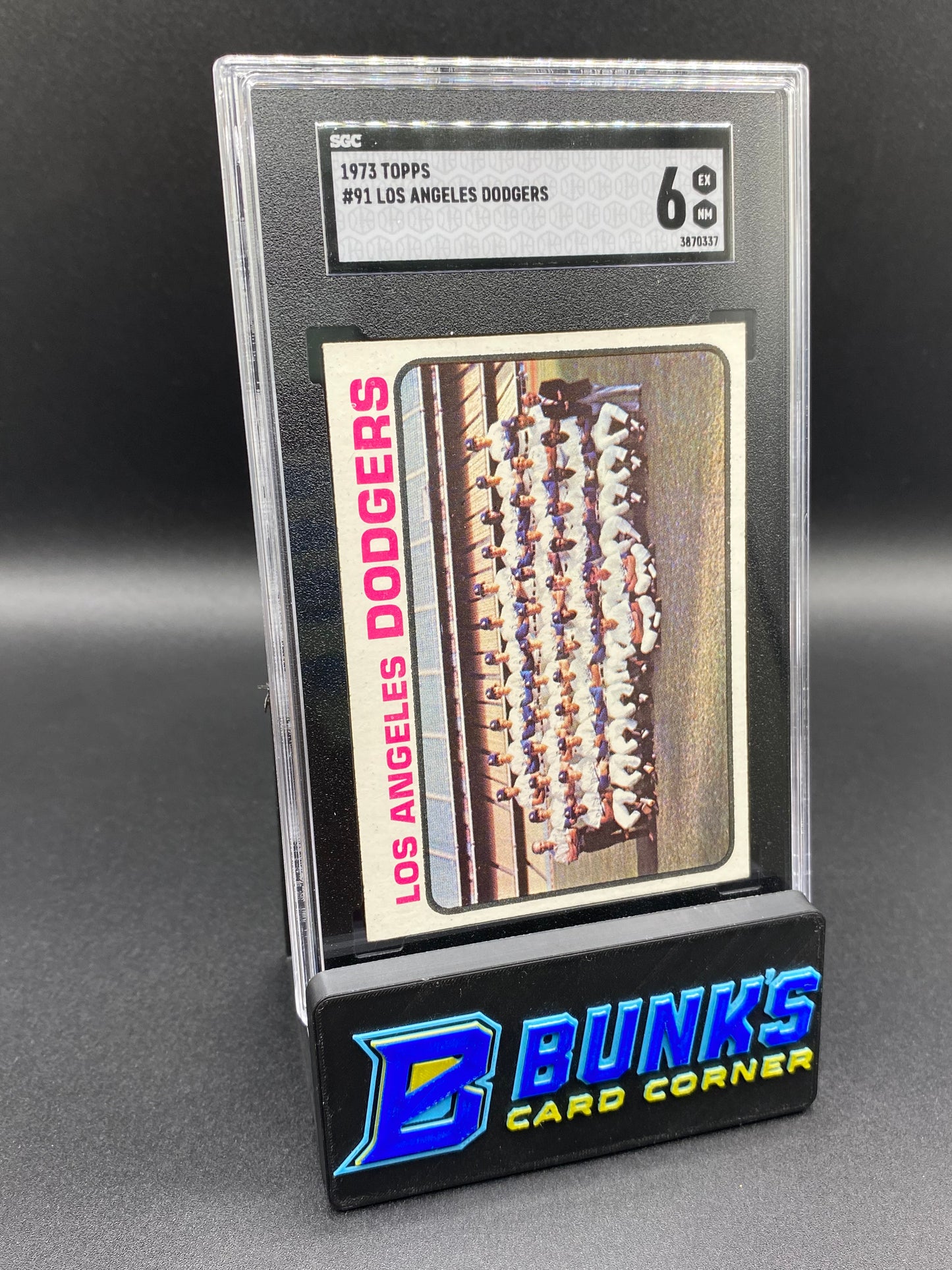 1973 Los Angles Dodgers SGC 6