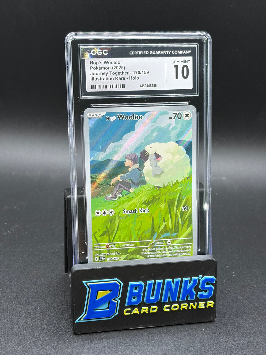 Hop's Wooloo Illustration Rare CGC 10