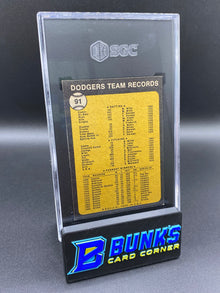 1973 Los Angles Dodgers SGC 6