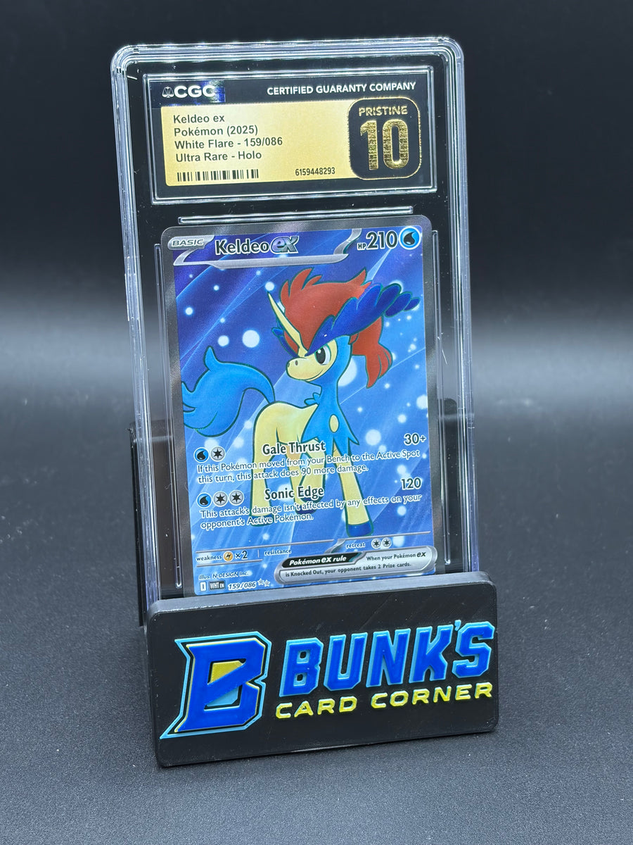 Keldeo ex Ultra Rare Holo CGC Pristine 10