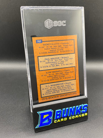 1978 Molitor/Trammell SGC 6.5