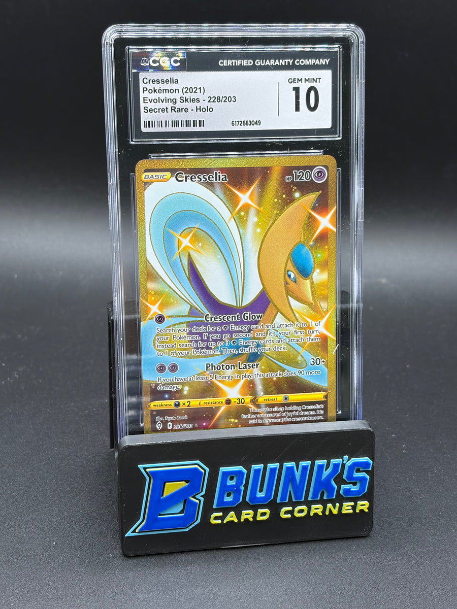 Cresselia Secret Rare Holo CGC 10
