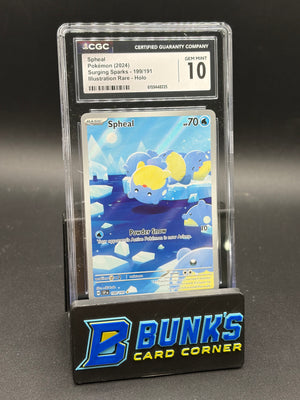 Spheal Illustration Surging Sparks CGC 10