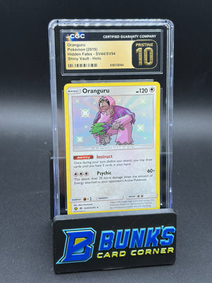 Oranguru Shiny Vault CGC Pristine 10