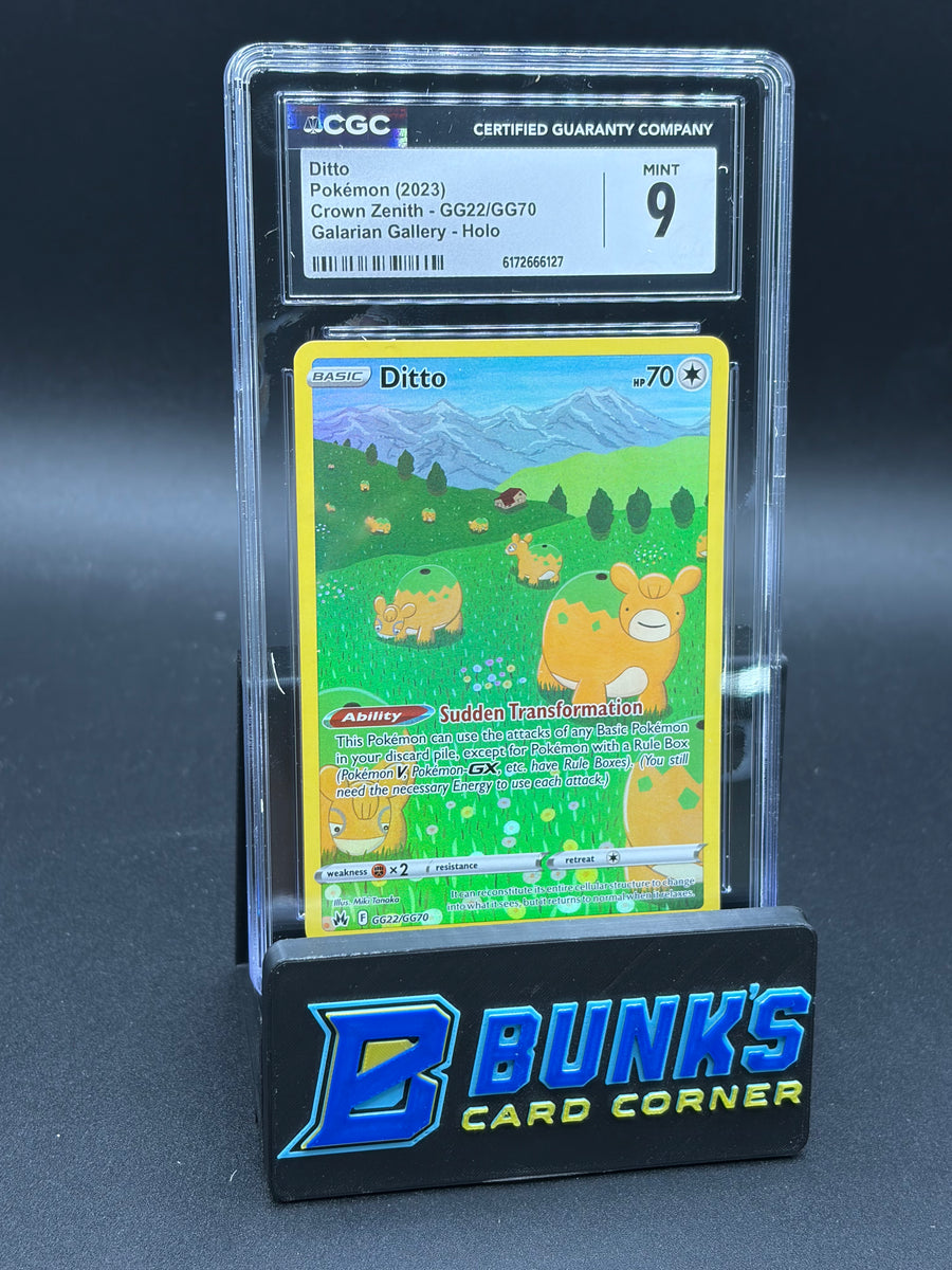 Ditto Galarian Gallery Holo CGC 9