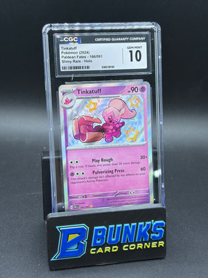 Tinkatuff Shiny Rare Holo CGC 10