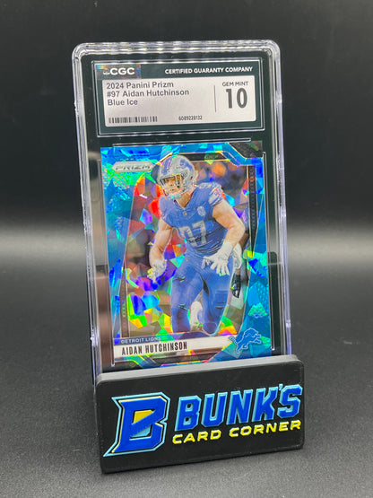2024 Aidan Hutchinson Blue Ice CGC 10 15/99