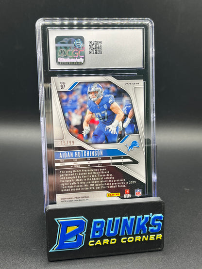 2024 Aidan Hutchinson Blue Ice CGC 10 15/99