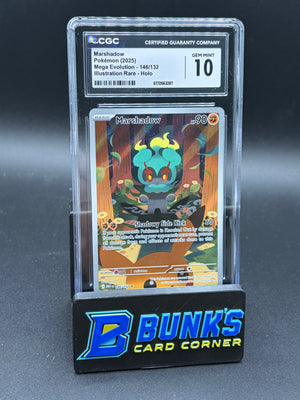 Marshadow Illustration Rare Holo CGC 10