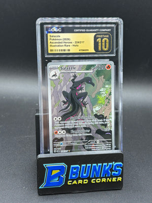 Salazzle Illustration Rare Holo CGC Pristine 10