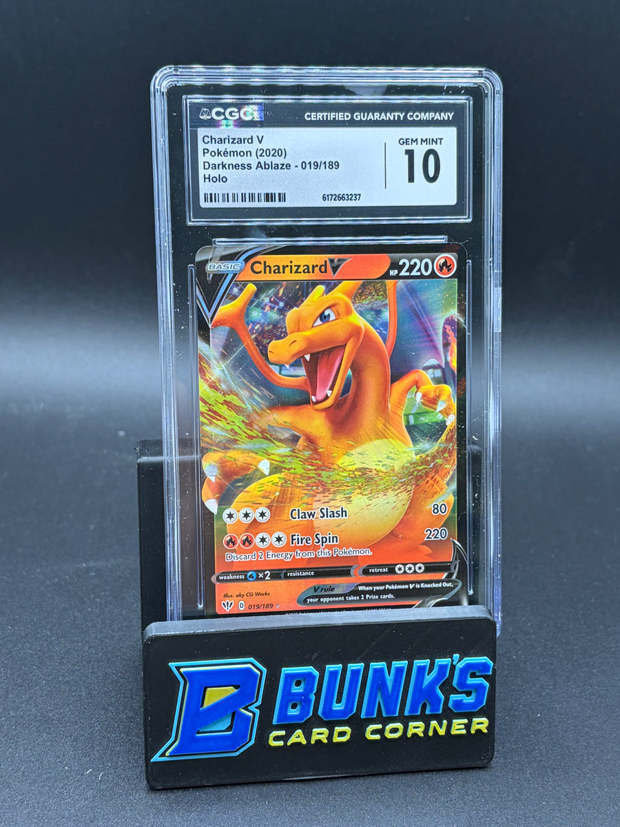 Charizard V Holo CGC 10