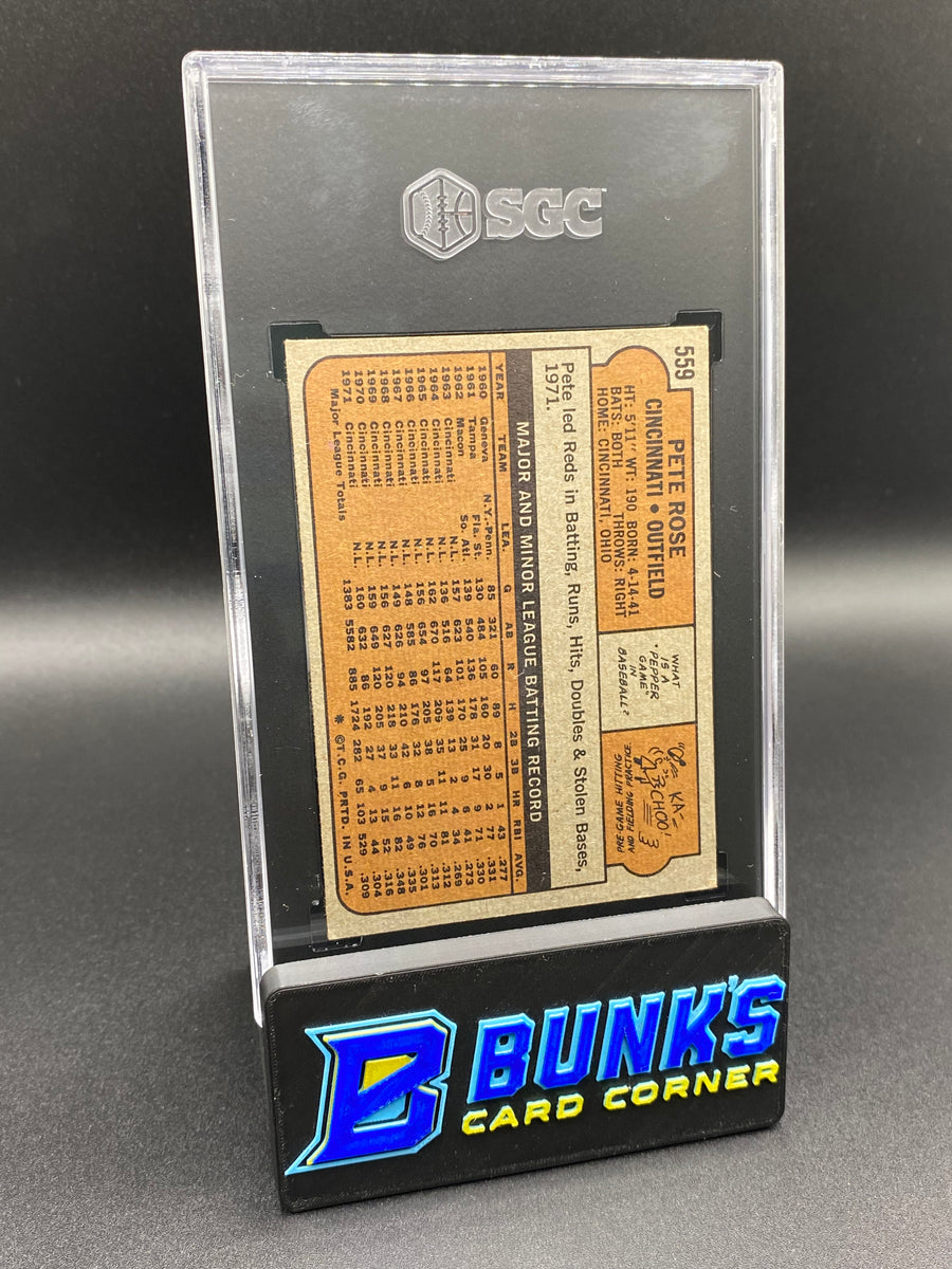 1972 Pete Rose SGC 5
