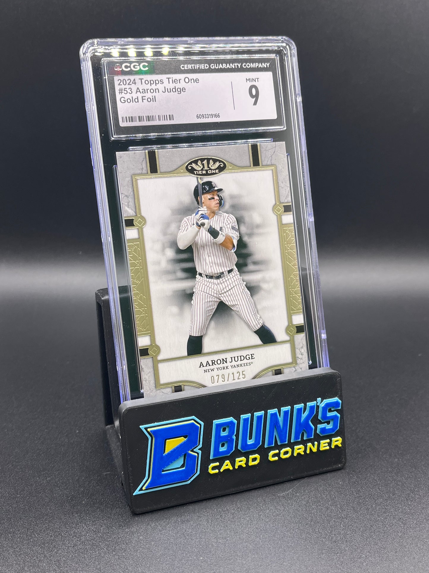 2024 Aaron Judge Gold Holo CGC 9 79/125