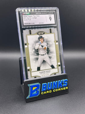 2024 Aaron Judge Gold Holo CGC 9 79/125