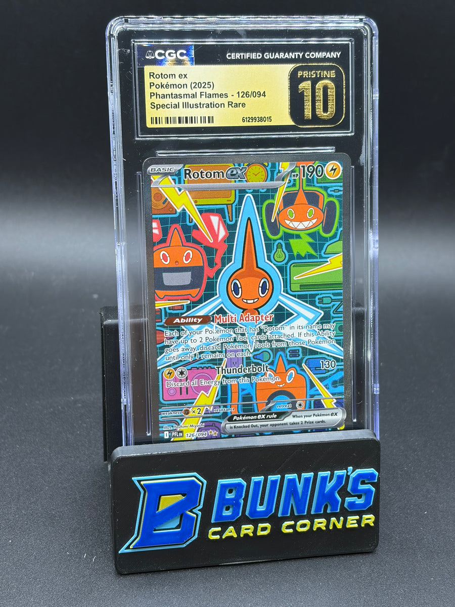 Rotom ex SIR CGC Pristine 10