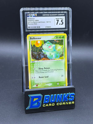 Bulbasaur Reverse Holo CGC 7.5