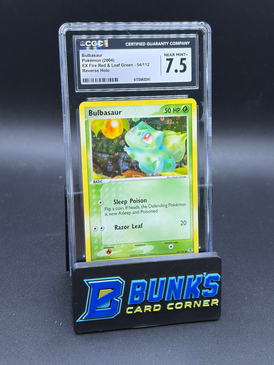 Bulbasaur Reverse Holo CGC 7.5