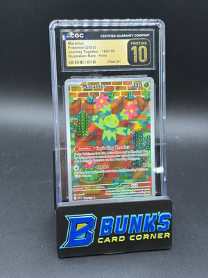 Maractus Illustration Rare Holo CGC Pristine 10