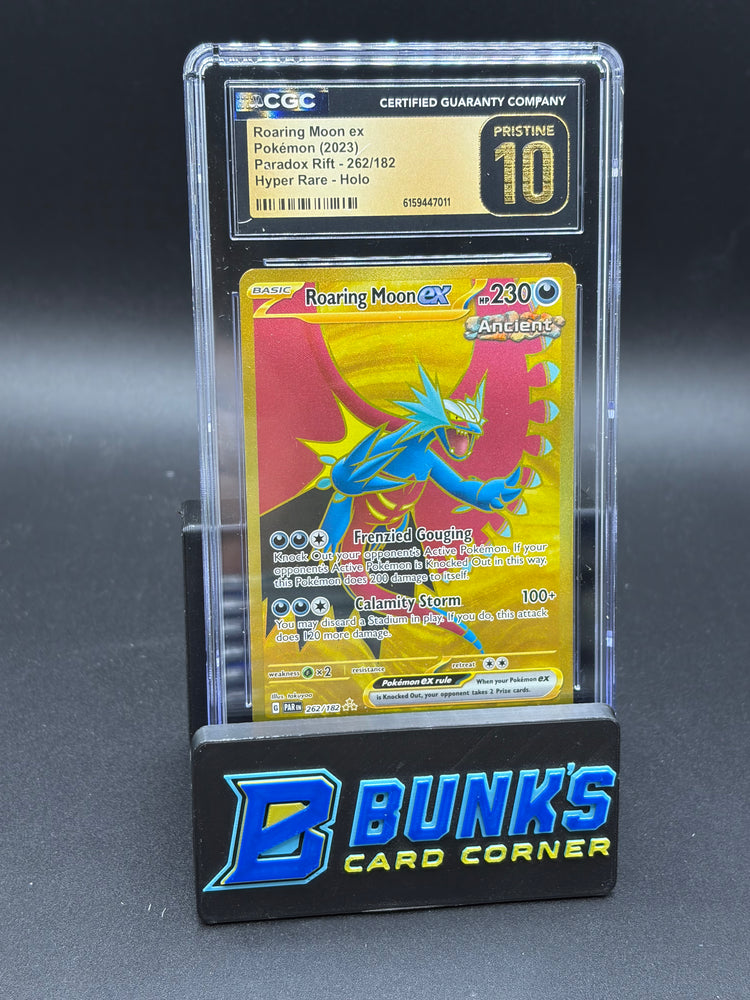 Roaring Moon ex Hyper Rare Holo CGC Pristine 10