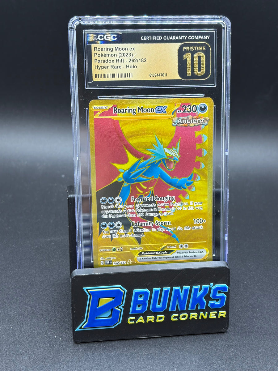 Roaring Moon ex Hyper Rare Holo CGC Pristine 10