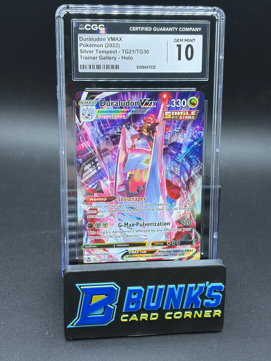 Duraludon VMAX Trainer Gallery Holo CGC 10