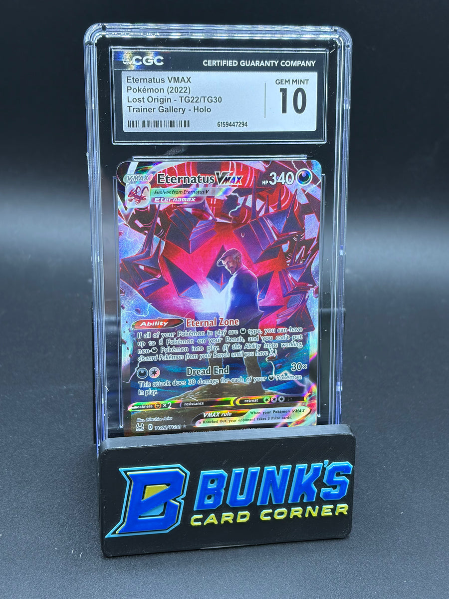 Eternatus VMAX Trainer Gallery Holo CGC 10