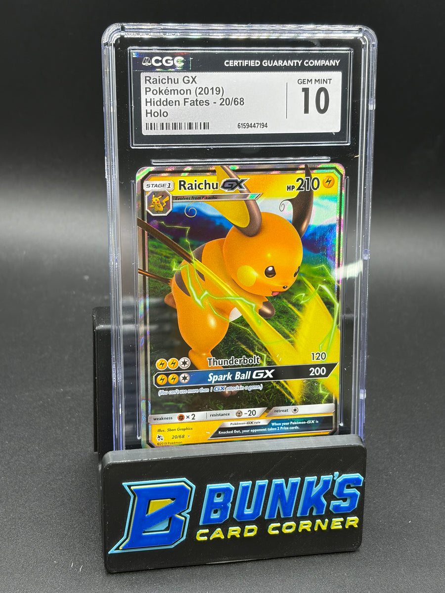 Raichu Holo CGC 10